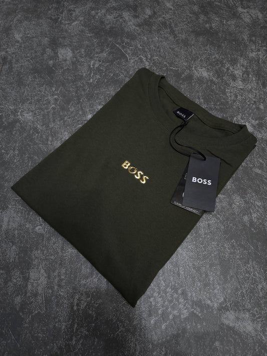 Playera Boss 3D Gloss Dorado Premium