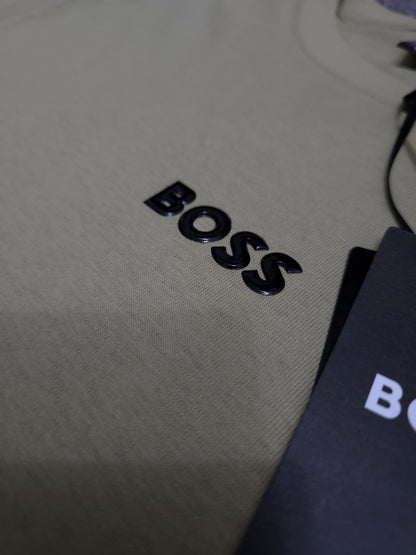 Playera Boss 3D Gloss Café Premium