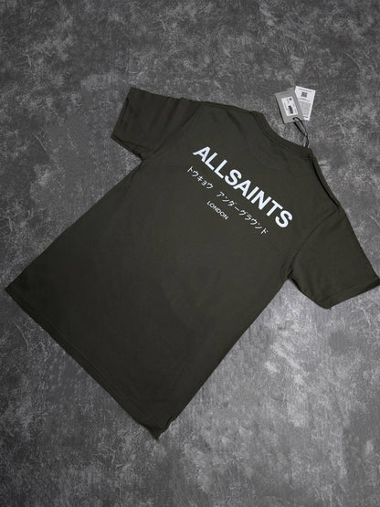 Playera Allsaints Classic Militar