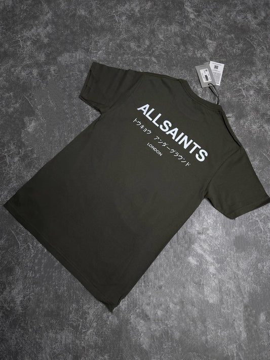 Playera Allsaints Classic Militar