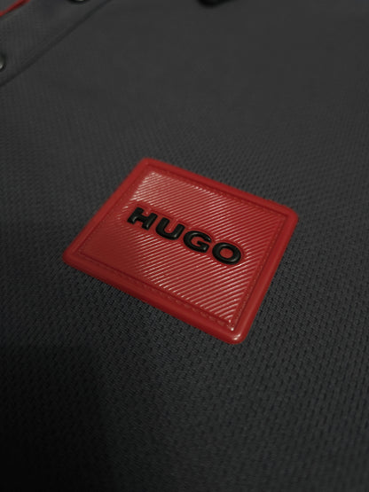 Playera Polo Hugo Gris