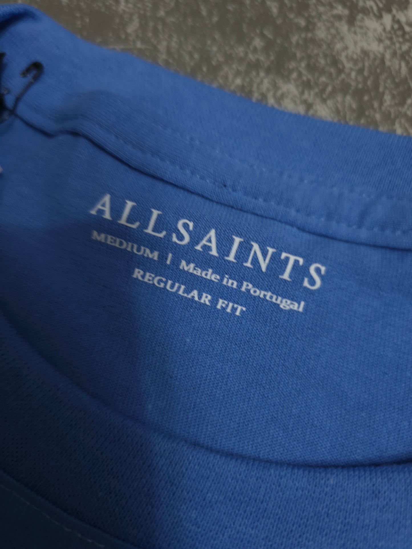 Playera Allsaints Azul Doble Premium