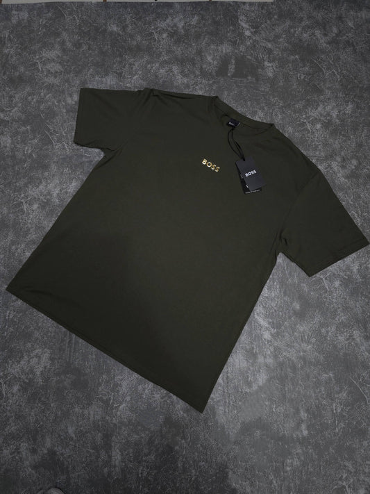 Playera Boss 3D Gloss Dorado Premium