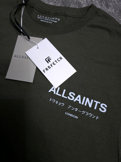 Playera Allsaints Classic Militar