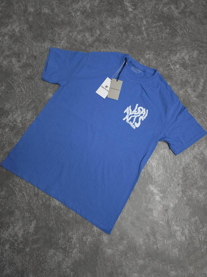 Playera Allsaints Azul Doble Premium