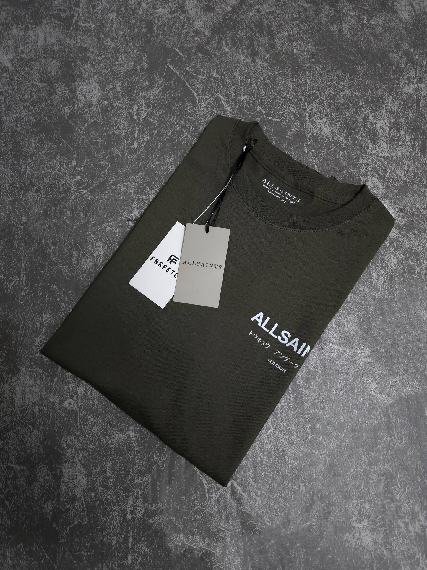 Playera Allsaints Classic Militar