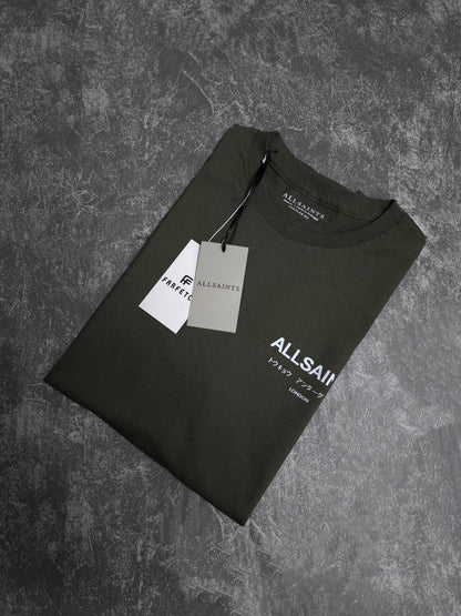 Playera Allsaints Classic Militar